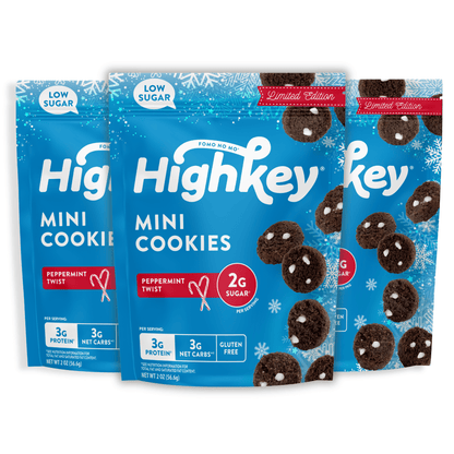 Mini Cookies: Peppermint Twist (3 Pack - 2 oz bags)