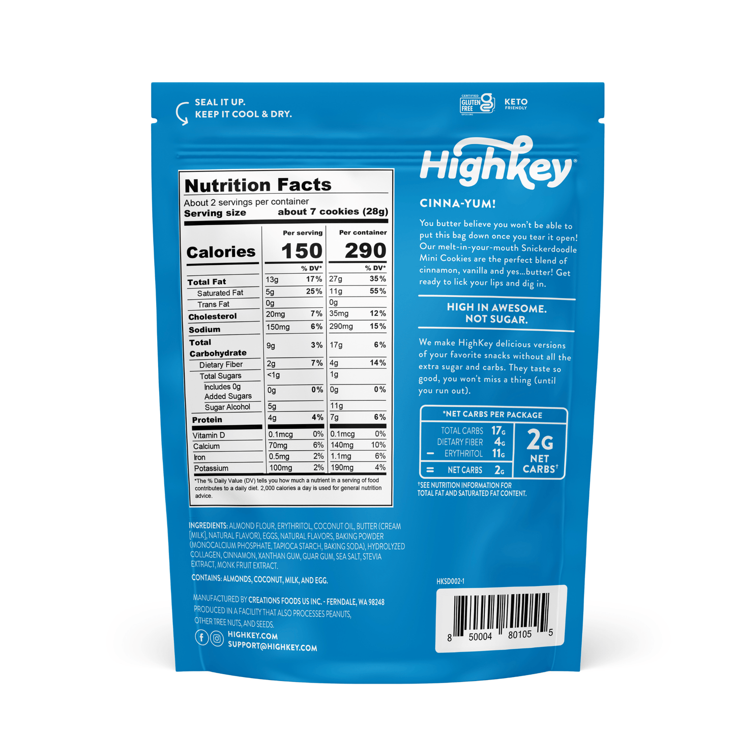 Mini Cookies: Holiday Variety (3 Pack - 2 oz bags)